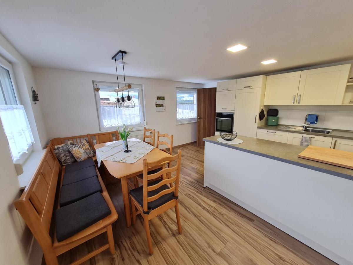Ferienwohnung Waldfrieden Scheidegg Esterno foto
