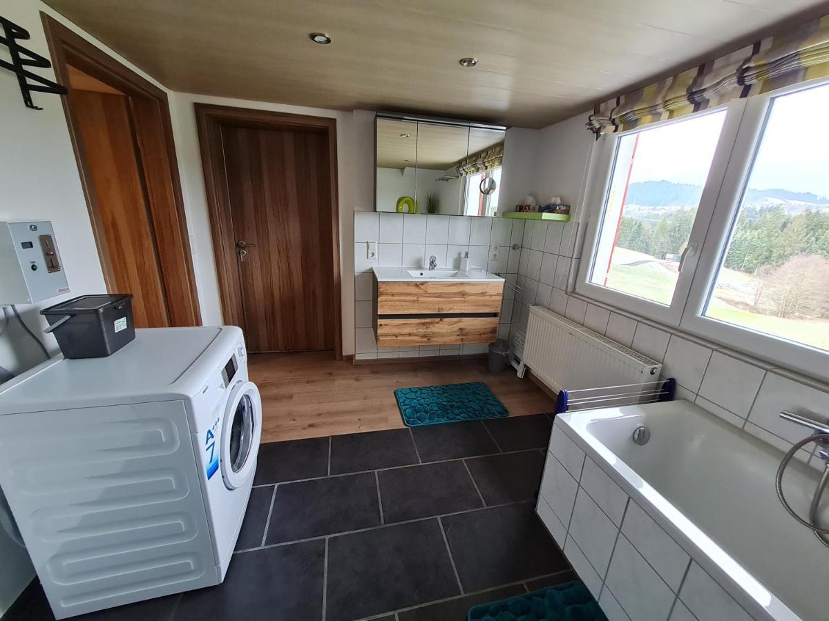 Ferienwohnung Waldfrieden Scheidegg Esterno foto