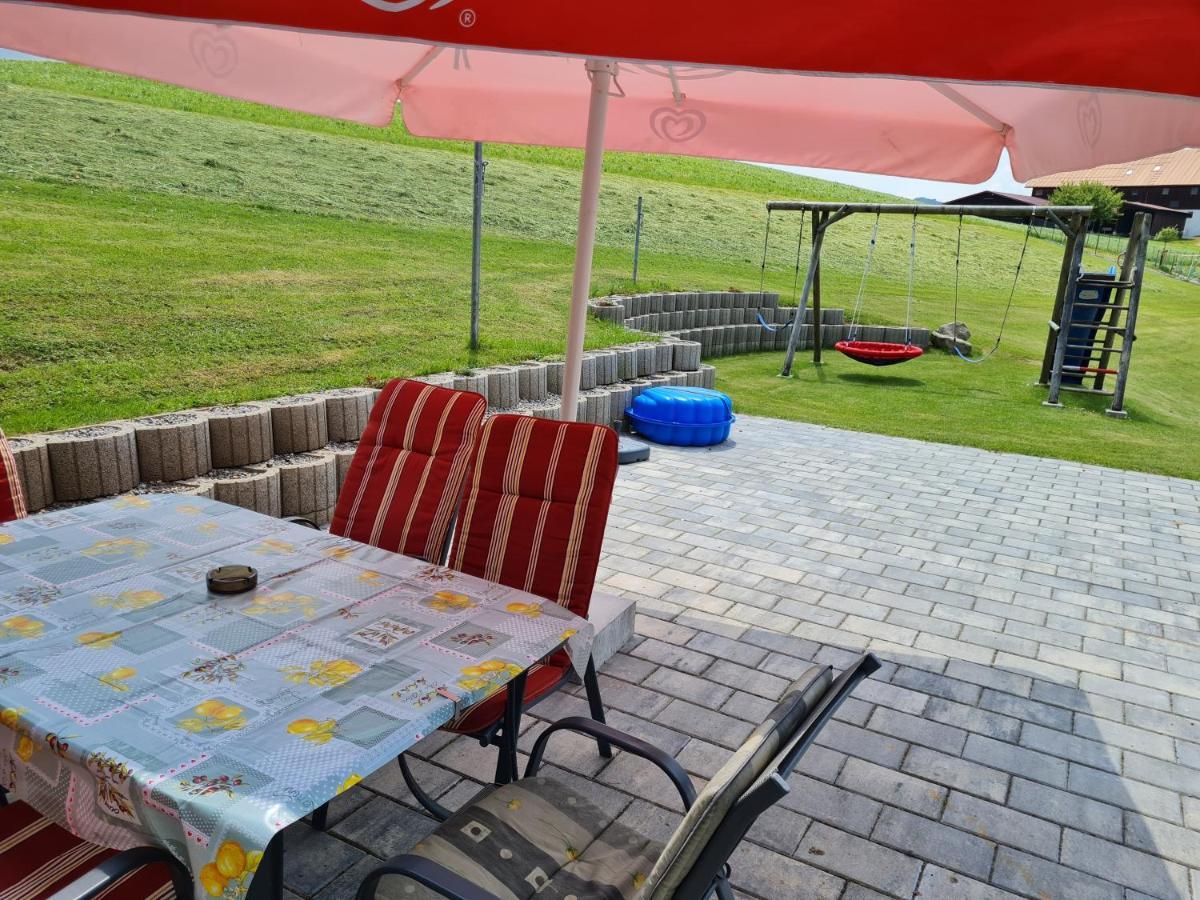 Ferienwohnung Waldfrieden Scheidegg Esterno foto