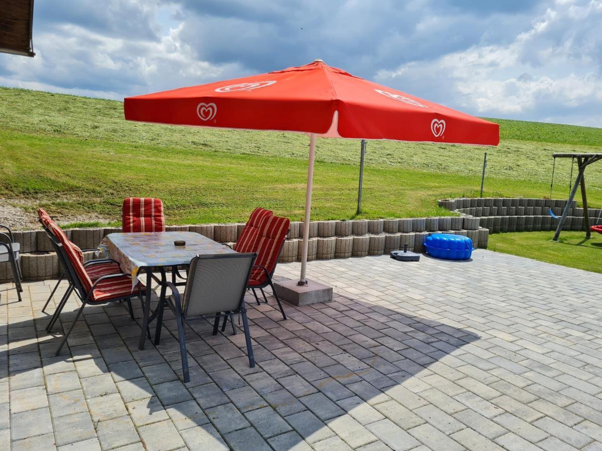 Ferienwohnung Waldfrieden Scheidegg Esterno foto